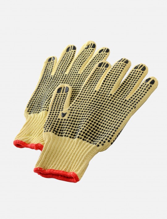 Para Aramid Cut Resistant Polka Dot Gloves