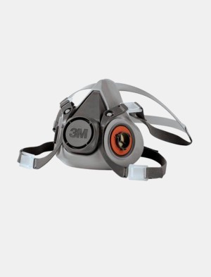 3M™ Half Face Respirator 6200, MEDIUM